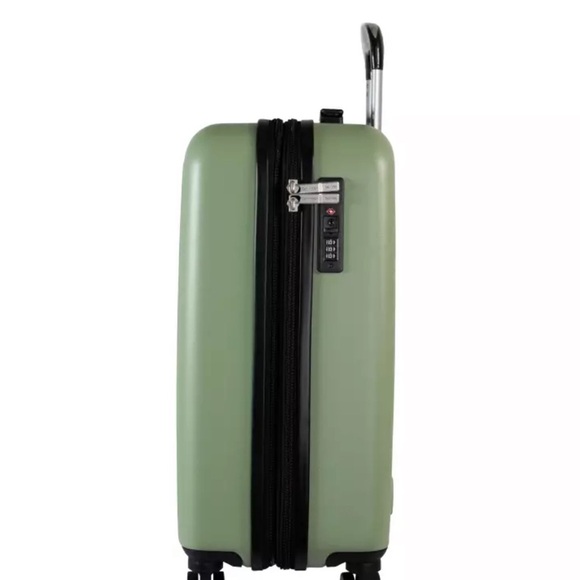 Calvin Klein Green Hardshell Spinner Suitcase - Picture 8 of 9